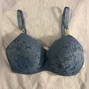 Victoria Secret Blue Lace Bra